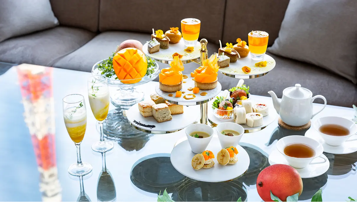 宮崎完熟マンゴーアフタヌーンティー