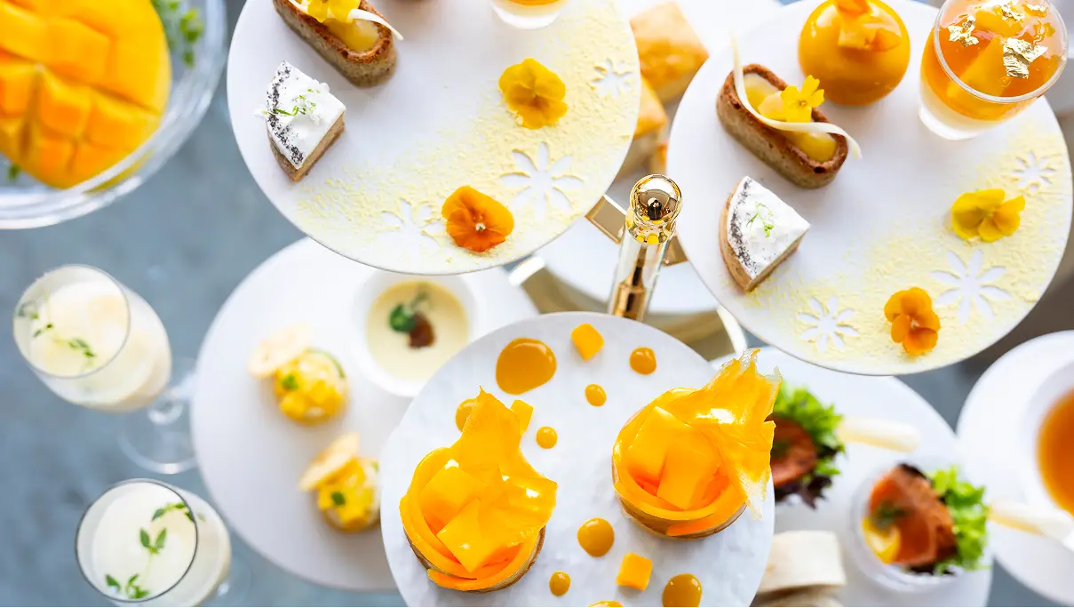 宮崎完熟マンゴーアフタヌーンティー