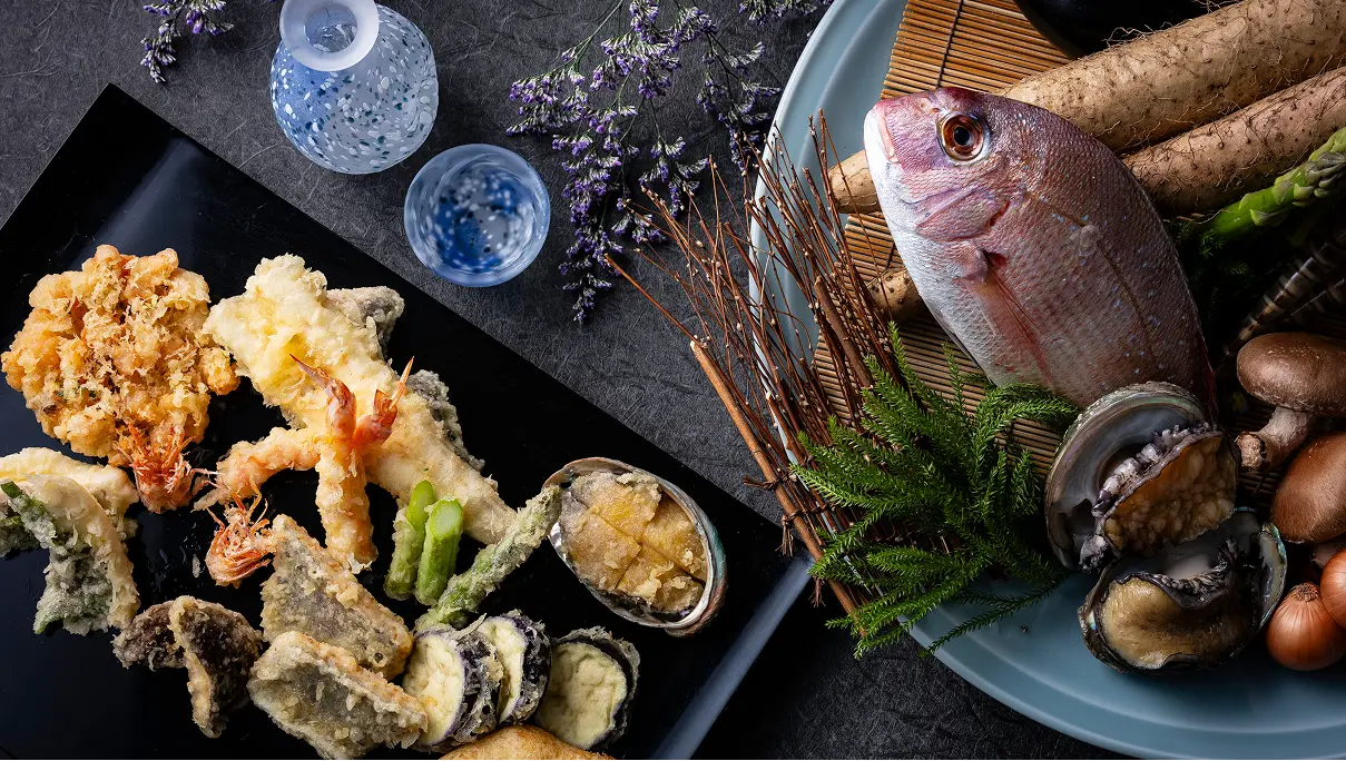 九州南部をめぐる 料理長おすすめ天ぷらコース