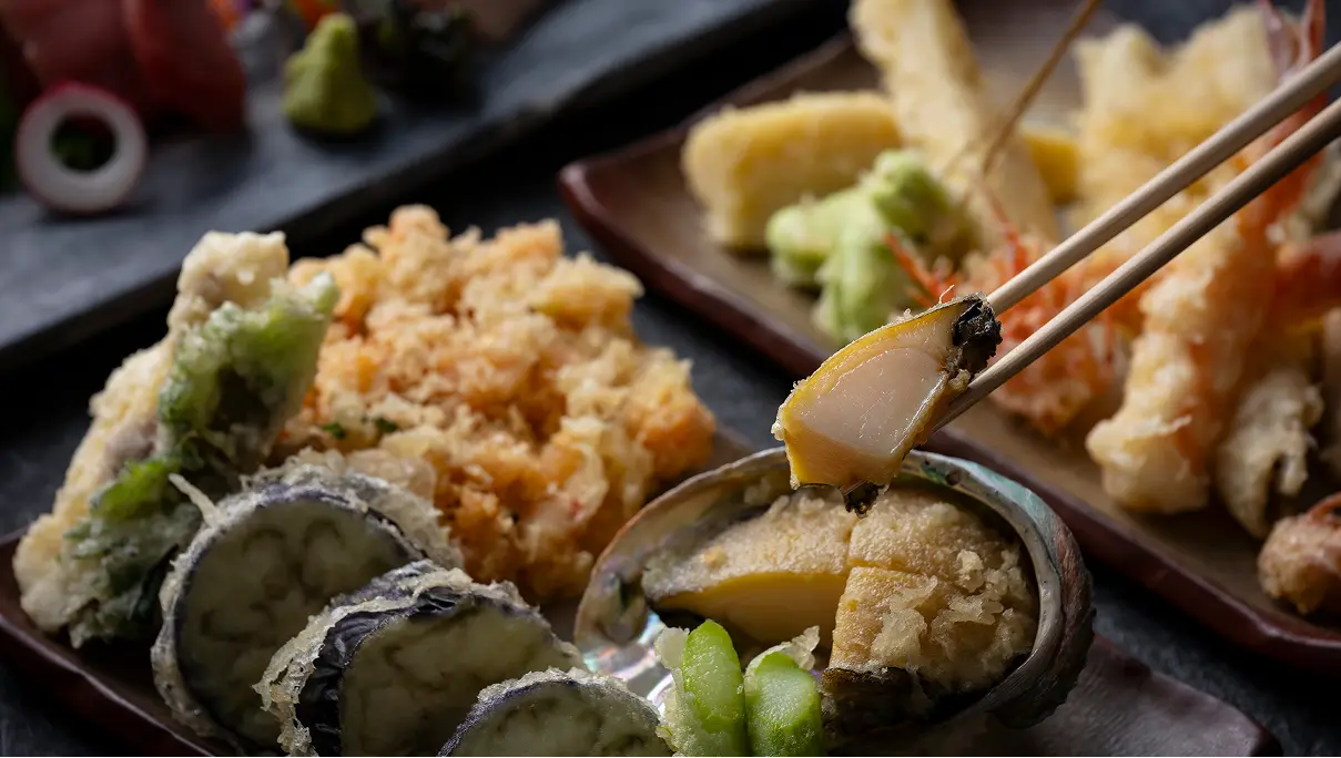 九州南部をめぐる 料理長おすすめ天ぷらコース