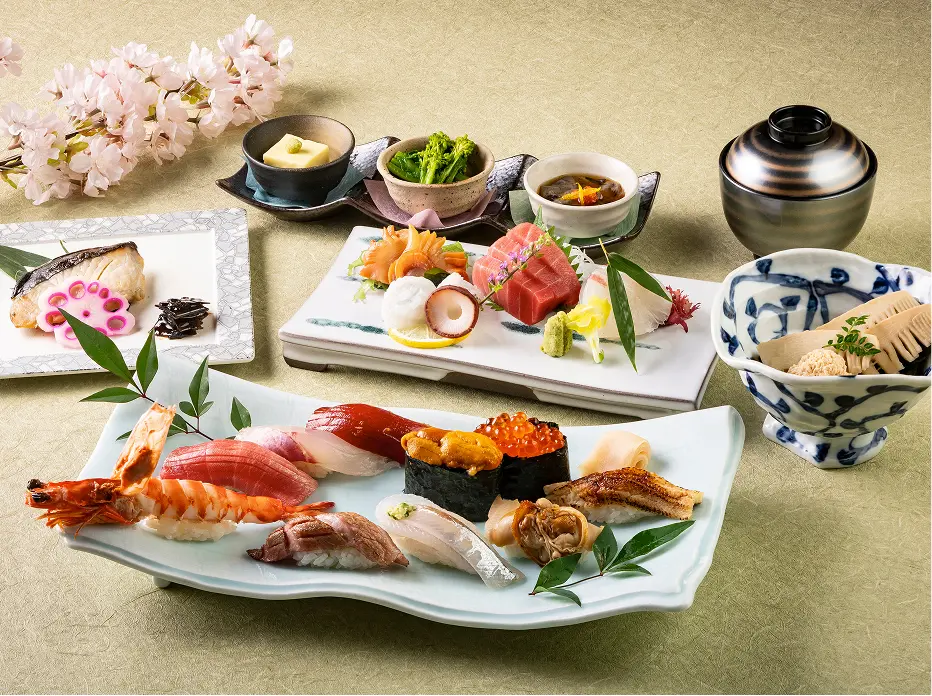 春を味わう寿司懐石【蘭】