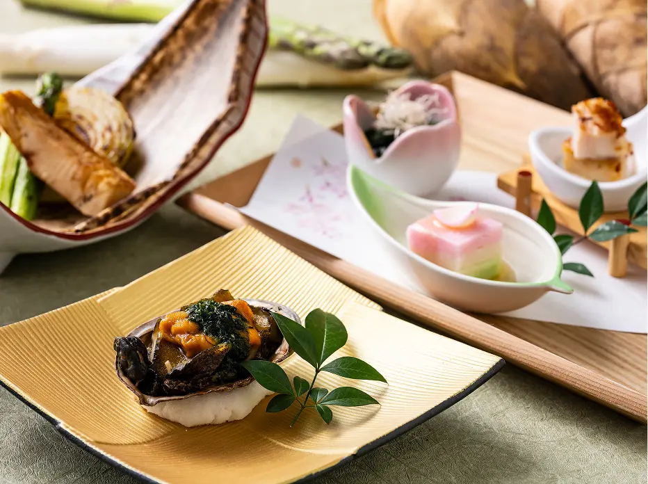 春の味覚と地鶏 食べ比べコース