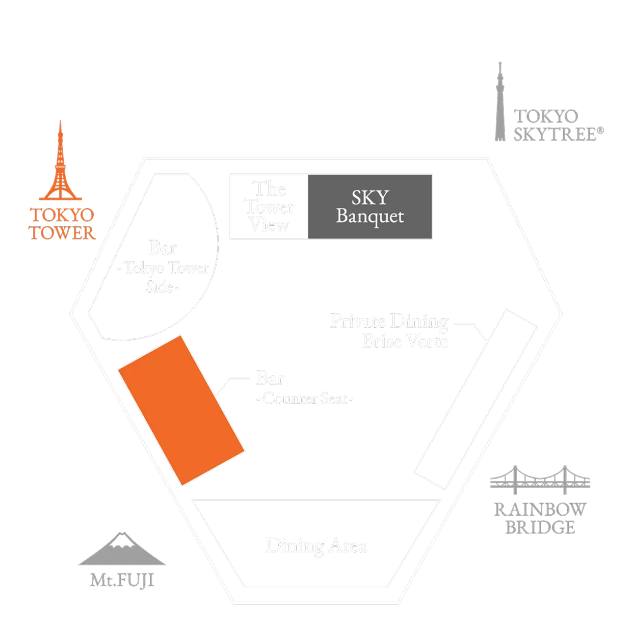 Bar - Counter Seat -