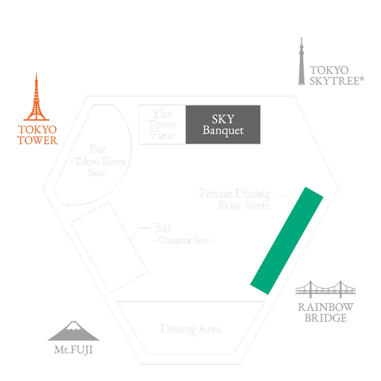 Private Dining - Brise Verte -