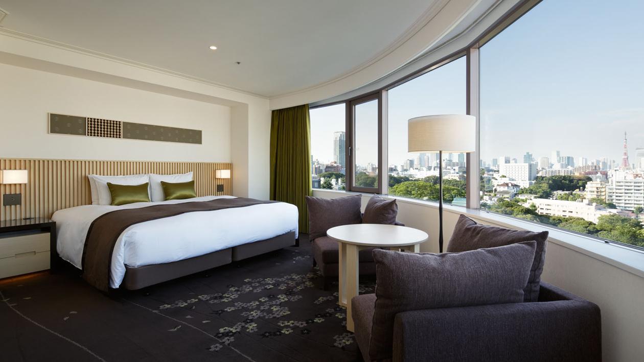 ザ・プリンス さくらタワー東京客室高層階、コーナーキング・アッパーフロア。