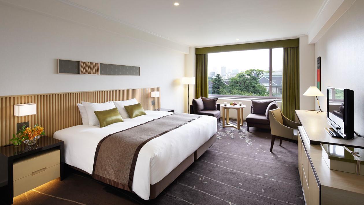 ザ・プリンス さくらタワー東京客室、デラックスキング。