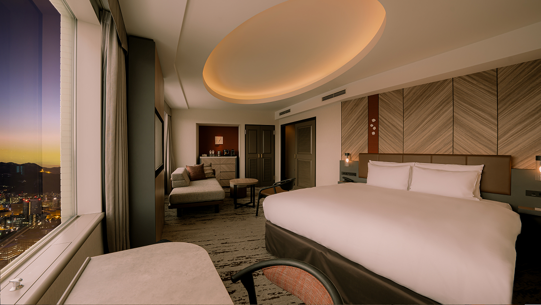 客室リニューアル オープン～クラブラウンジを新設し、高層階客室をさらなる寛ぎの空間に。 