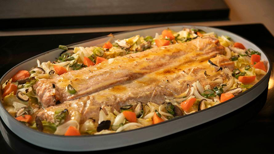 鮭のちゃんちゃん焼き