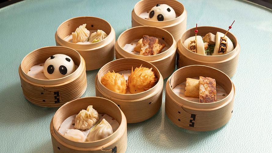 Dim sum Chinese Tea Time