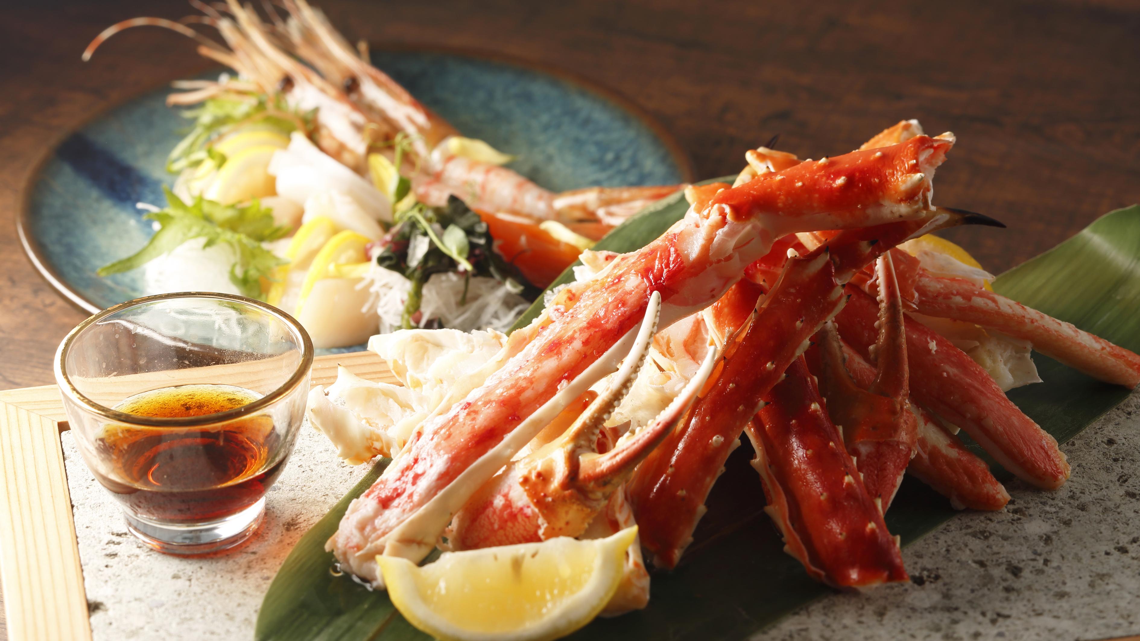 Wagyu Beef＆Seafood&Crab Teppanyaki Gozen