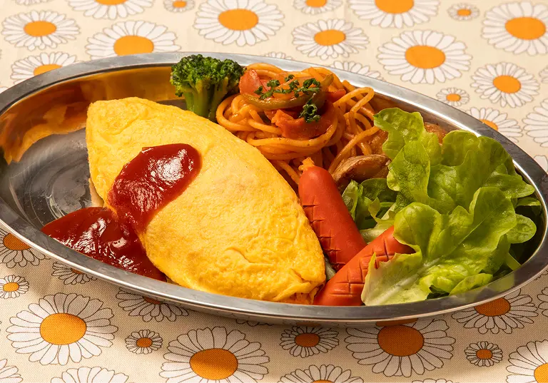 昔ながらのオムライス