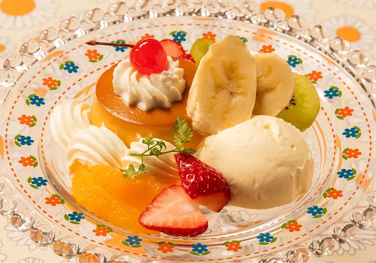 プリンアラモード