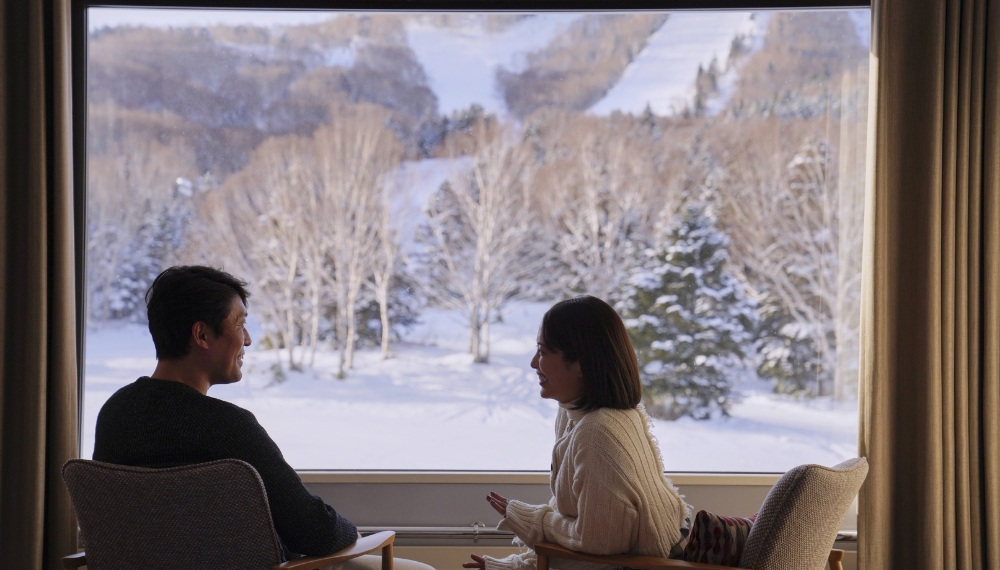 「白銀の世界」を眺める 贅沢な時間