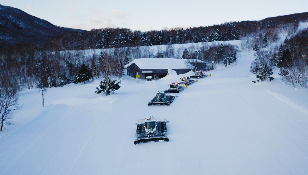 一切妥協のない 圧雪クオリティー