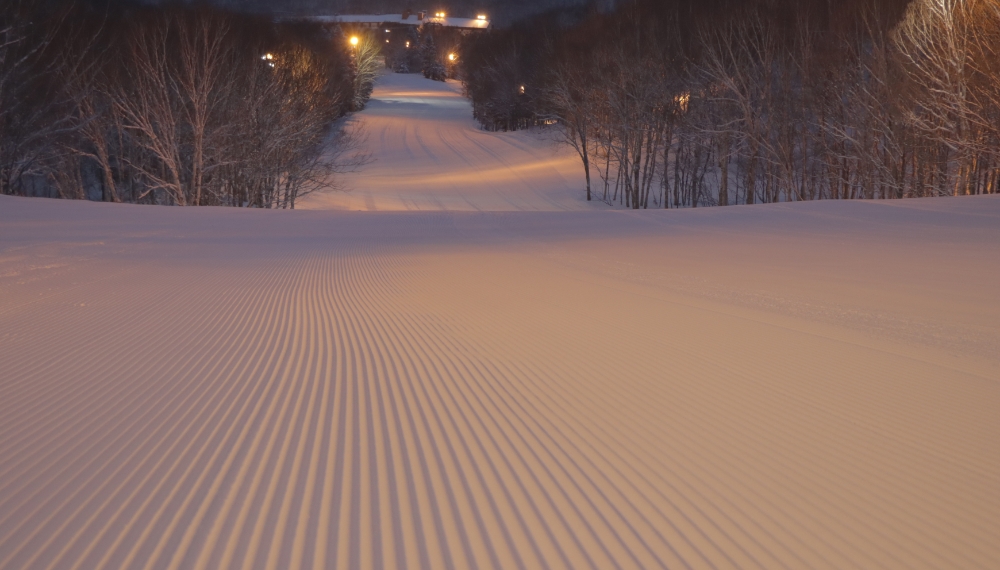 一切妥協のない 圧雪クオリティー