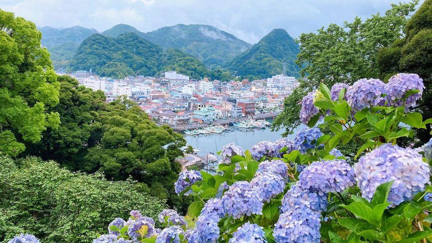 まるで万華鏡！300万輪の紫陽花と味わう「初夏あじさいコース」（夕朝食付き）