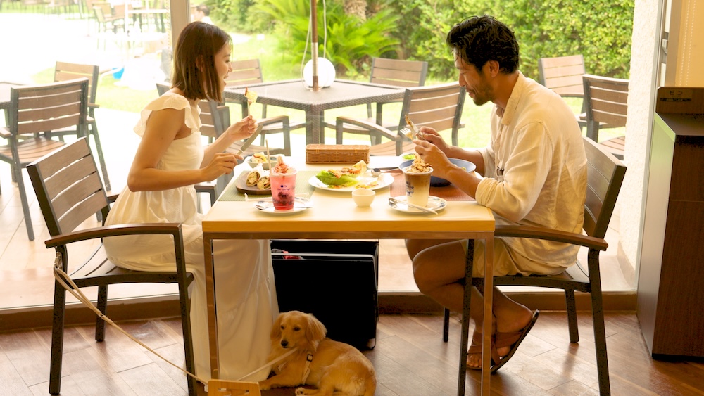 カフェでランチ