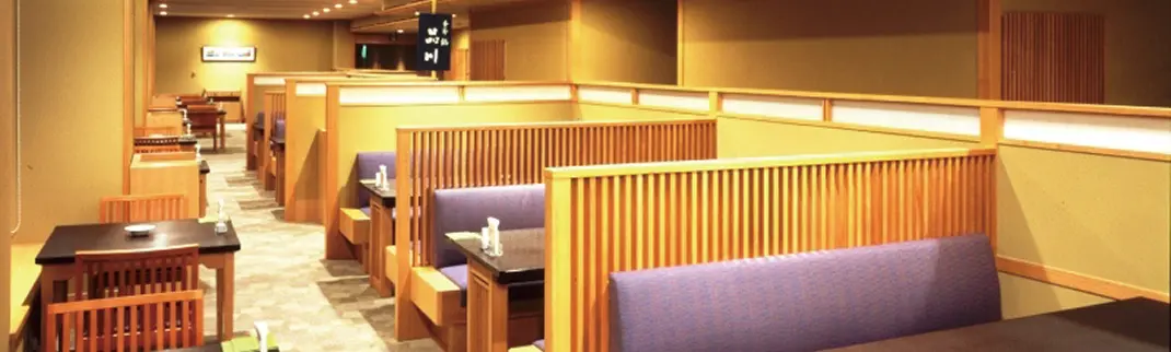 高層階から東京の景色を望む7つの専門店が立ち並ぶ日本食レストラン