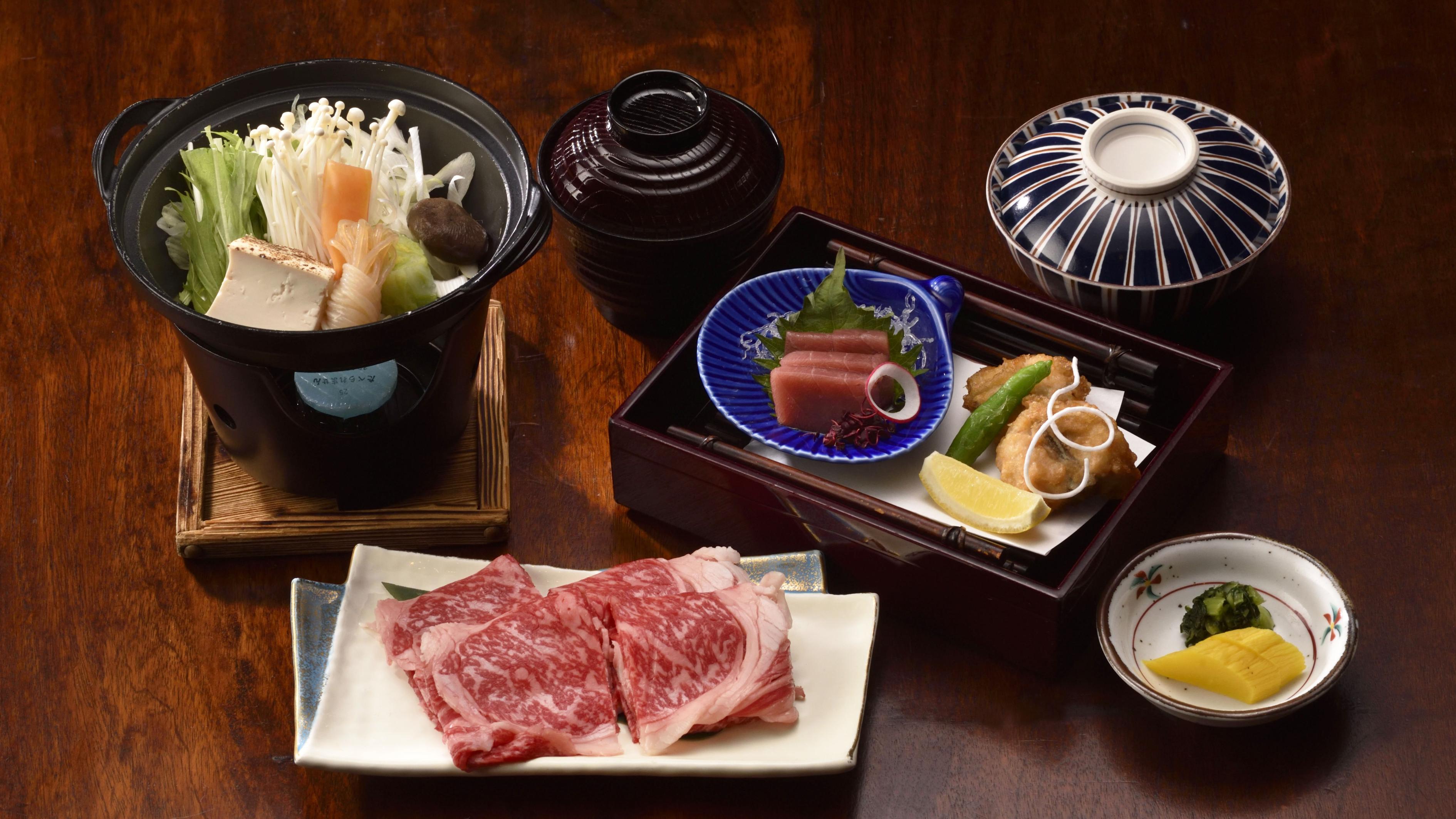 味街道 五十三次 和食 牛すき鍋御膳 平日ランチ限定 味街道 五十三次 品川プリンスホテル