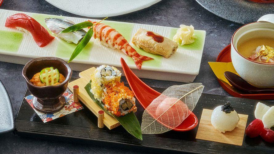 「寿司 日本橋」のクリスマス限定ディナー 燈（あかり）メニュー一例