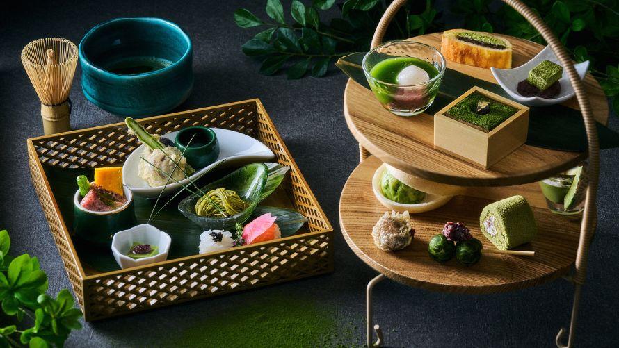 和の抹茶アフタヌーンティー