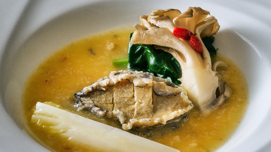 韓国産鮑メニュー