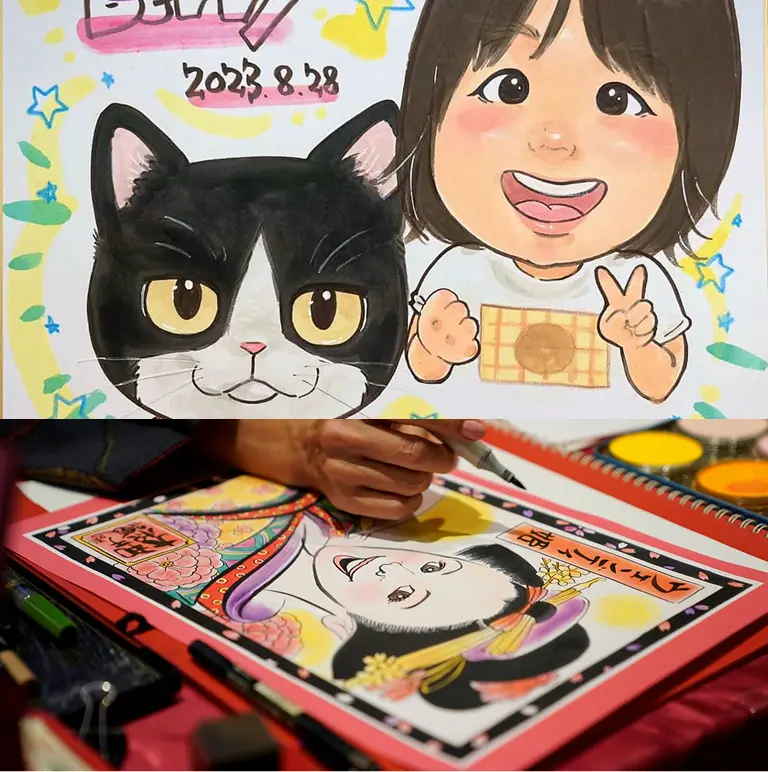 似顔絵