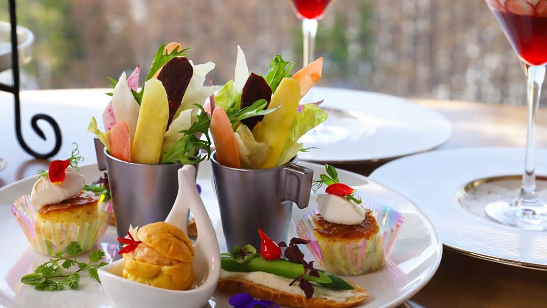 春を告げるアフタヌーンティー