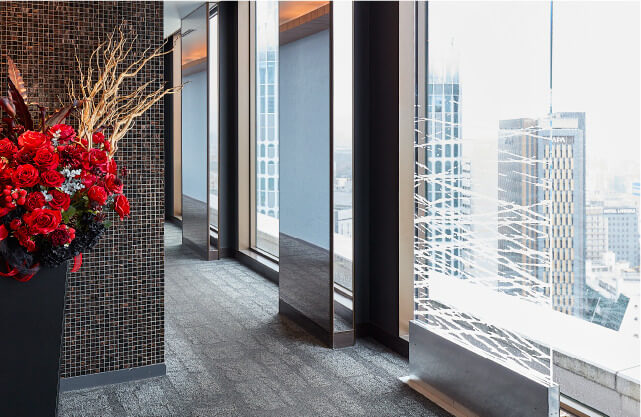 一部狭い通路について