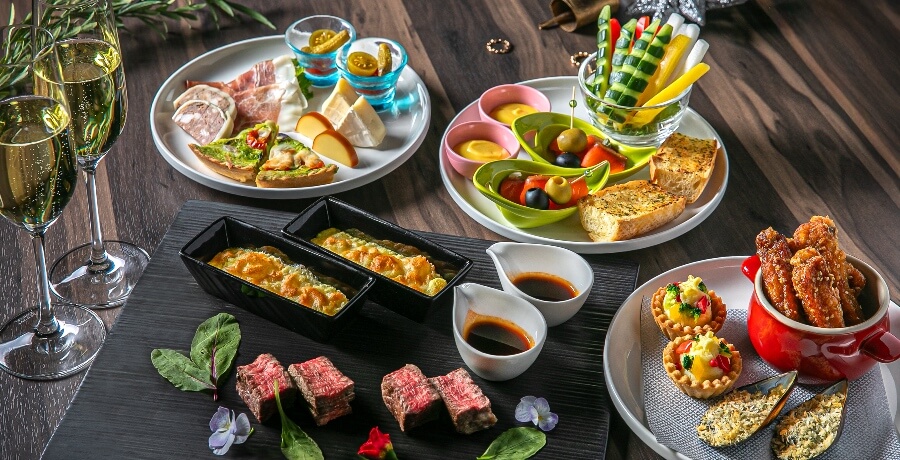 クリスマス イブニングハイティー