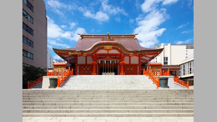 東京新宿鎮座 花園神社 外観イメージ