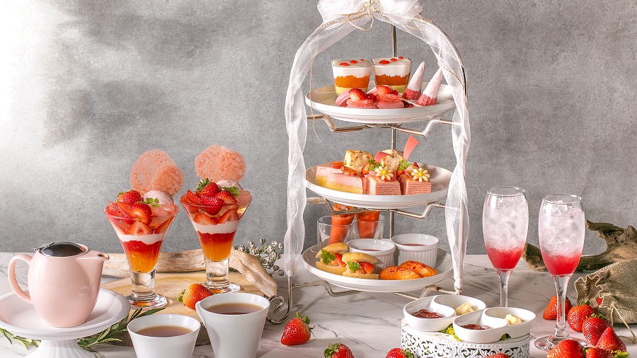 Strawberry Afternoon Tea Peach Jerry×Red