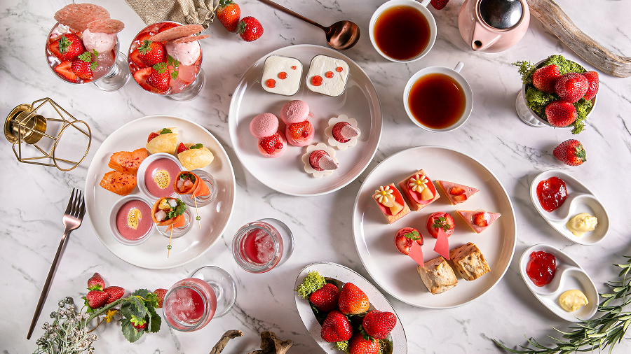 Strawberry Afternoon Tea Peach Jerry×Red