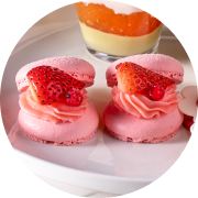 ラズベリーマカロン