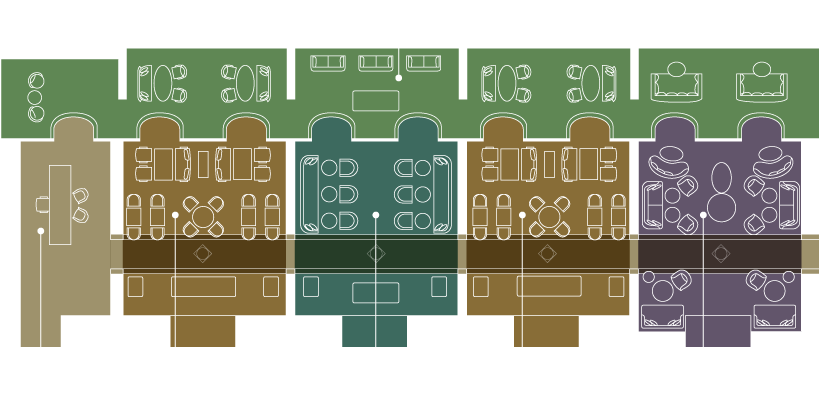 Garden Terrace Reception Dining Room Garden Lounge Dining Room Private Lounge