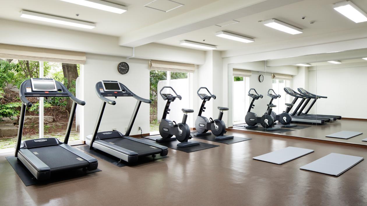 グランドプリンスホテル新高輪1Fにあるフィットネスルーム。