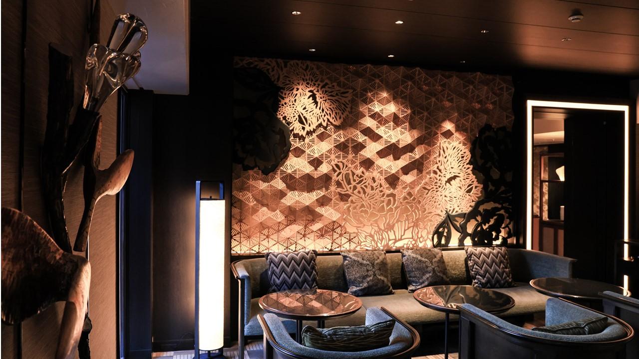 グランドプリンスホテル新高輪 「クラウラウンジ」。