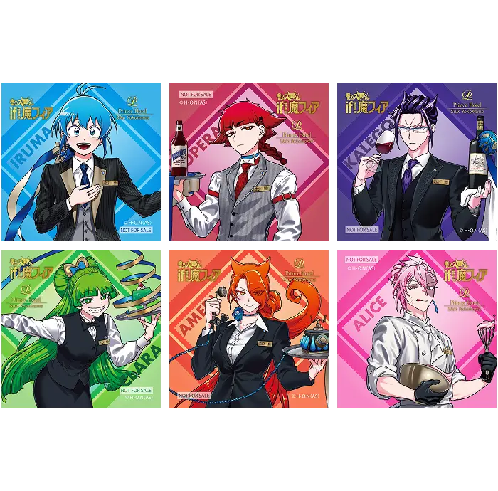 ホログラムスマホシール （6種1セット）