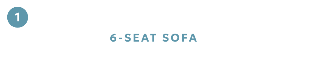 6-SEAT SOFA