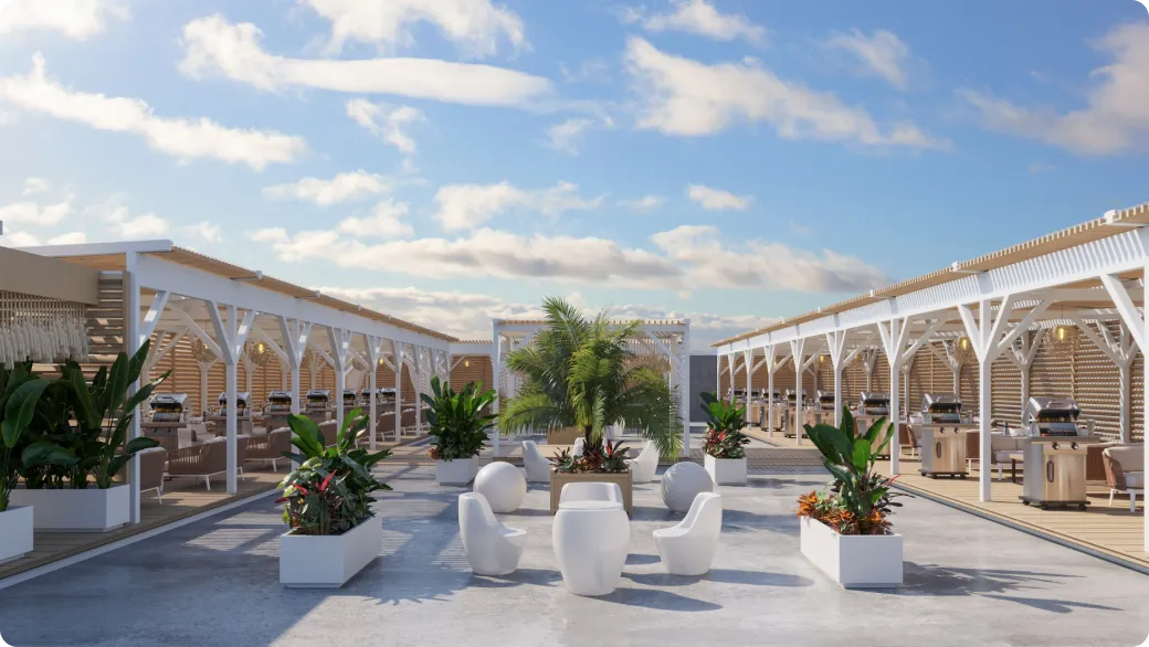 ROOFTOP BBQ BREEZE TERRACE