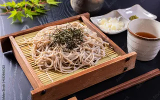 雫⽯そば