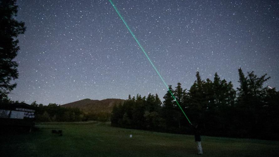 専門の星空案内人による星空解説