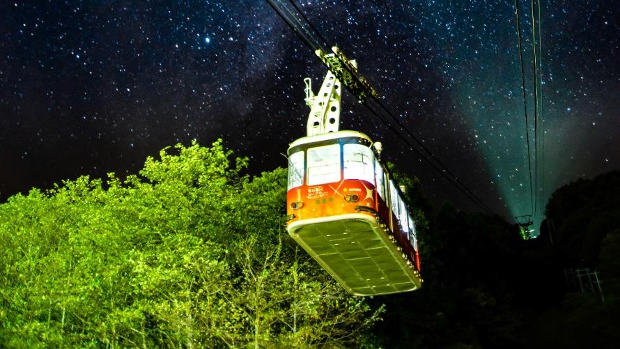 夜の空中散歩♪