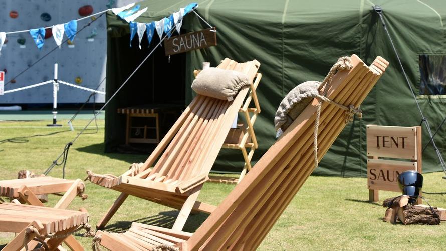 本場フィンランド式「山頂ハイジのテントサウナ®」イメージ