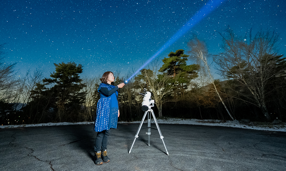 星のおねえさん®が案内するやさしい星空