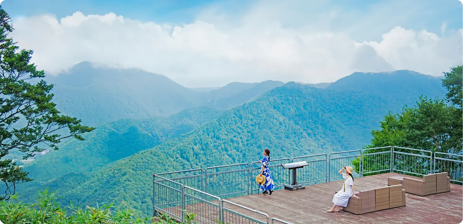高原リゾートで涼しく過ごす夏
