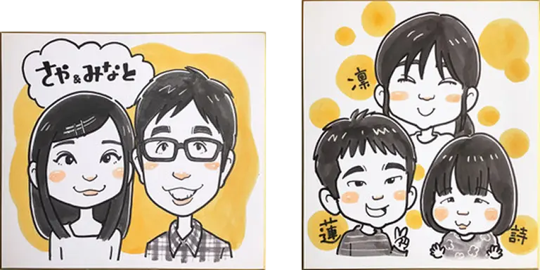 似顔絵