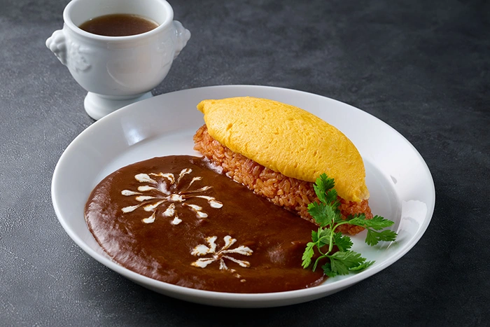 [デンジ]デミグラスオムライス