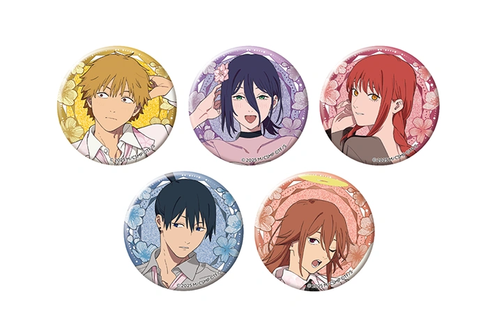 グリッター缶バッジ