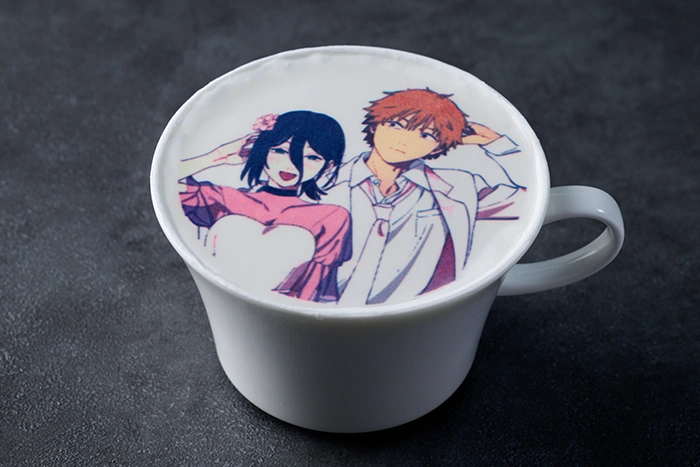 デンジ・レゼ期間限定ラテアート